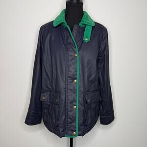 Barn Jacket Women Blue Green Chore Coat Cotton Plus Petite XP Spring Jacket